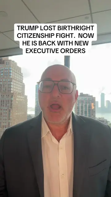 Trump lost the birthright-citizenship case 6–3 and returned thirty-seven days la