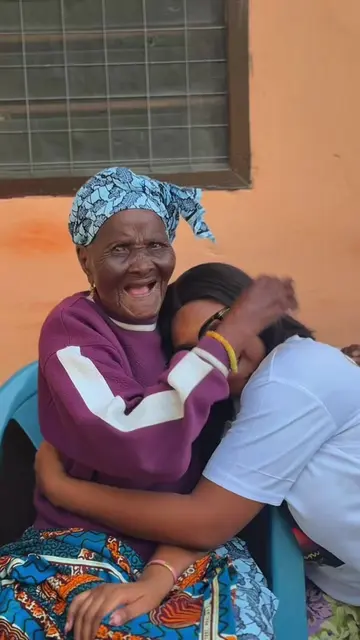 There is no blessing quite like a grandmother’s prayer. This moment will stay wi