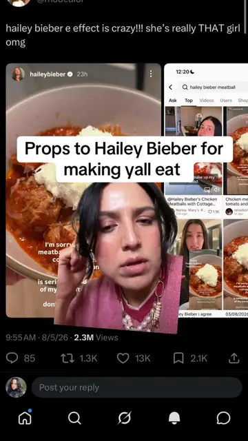 Accidentally sound like the apparently kid in the beginning #haileybieber #FoodT