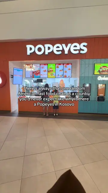 Better than American popeyes tbf #kosova #popeyes #prishtinamall #cultureshock #