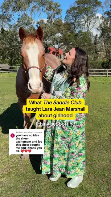 Replying to @Nartarlea I think we can all agree that the Saddle Club was a show 