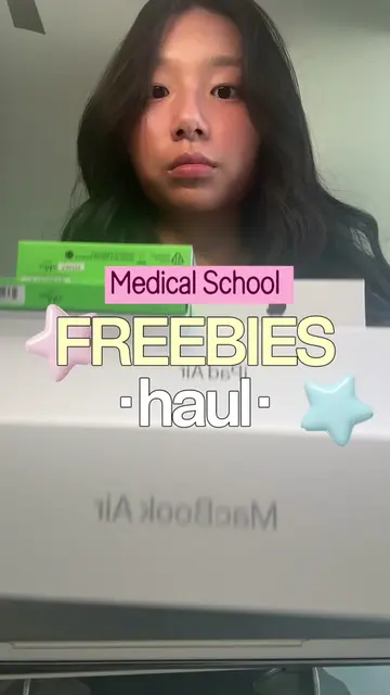 medical school freebies haul!! i’m soooo grateful to my med school 🥲🥲 med stud