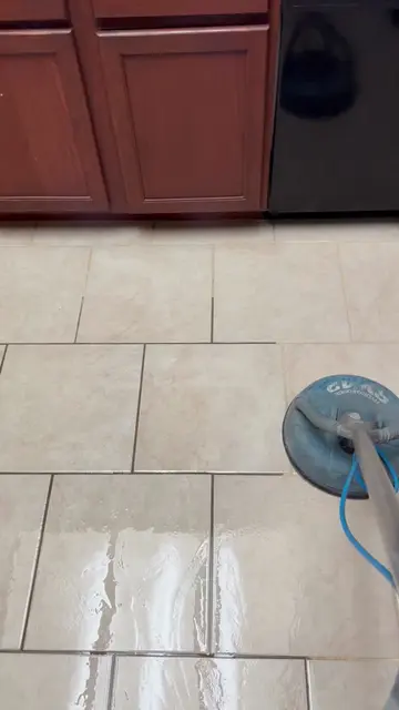 TRANFORM Your Tile & Grout!!! When We Clean It Watch It BRIGHTEN UP Your Entire 