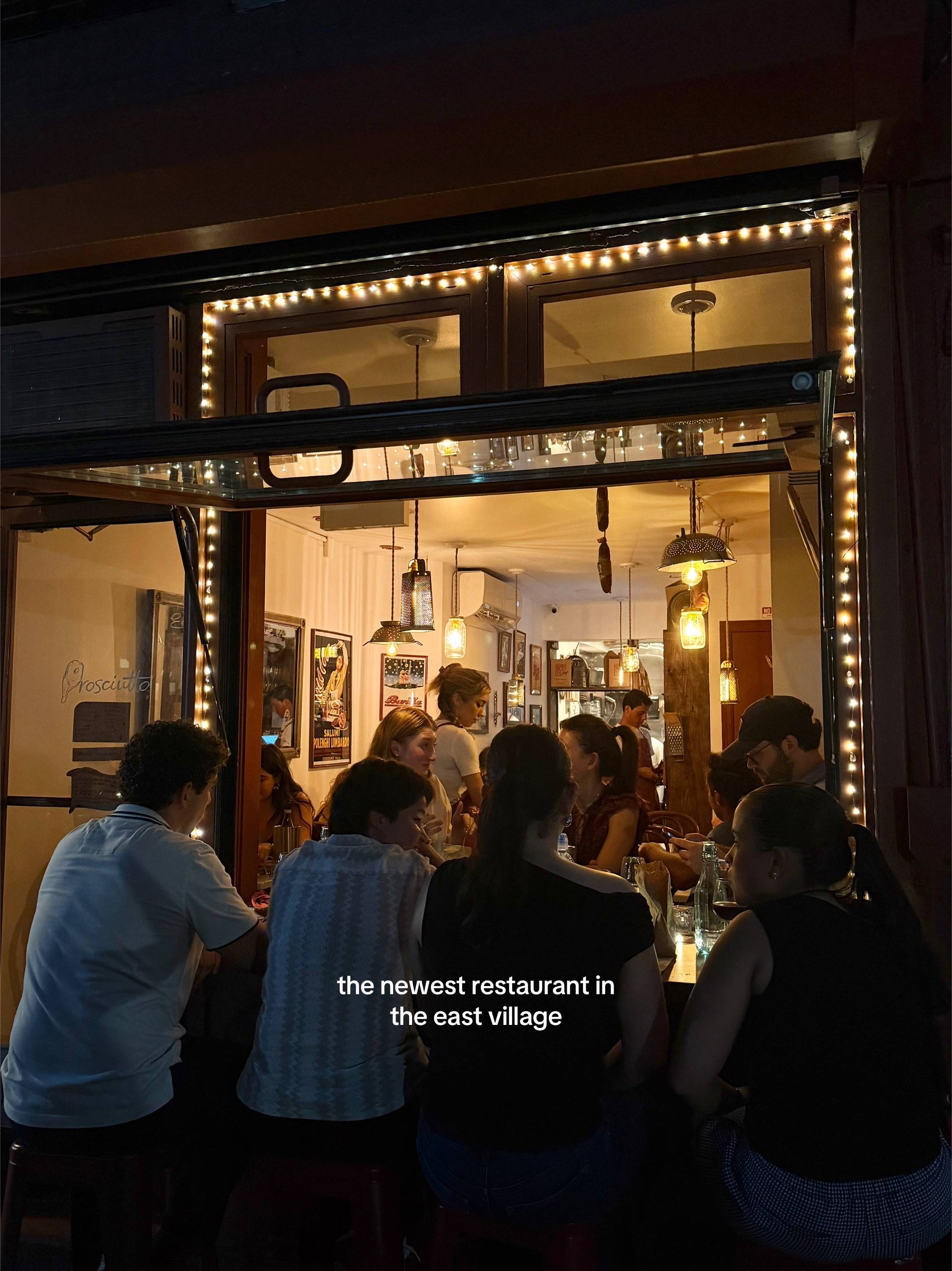 newest italian east village restaurant, my new favorite hole in the wall! the pa