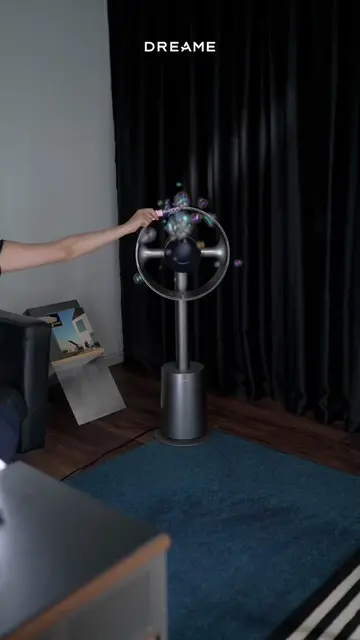 Most fans push air a few feet and call it a day. The room’s other half stays exa