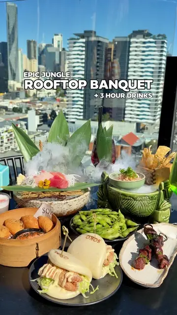 [ NEW ] THIS JUNGLE-THEMED ROOFTOP BAR HAS DROPPED AN EPIC BRUNCH WITH THREE HOU