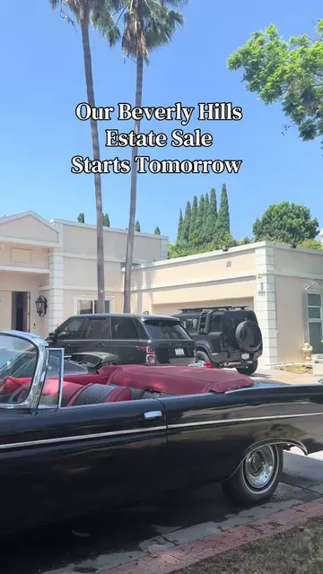 Our Beverly Hills Elegant Estate Sale is starting tomorrow! held by Gold Standar