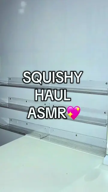 Squishy haul asmr!! Should I leave it like this?#needoh#squishy#fidgettoys