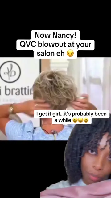 QVC please give her some time off! Lmao! #qvc #blowout #funny #salestips #qvcfin