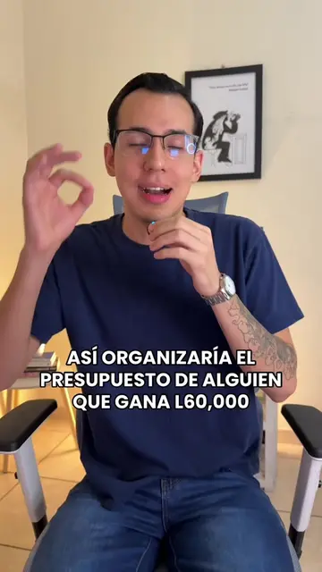 Y vos como organizarías L60,000? #finanzas #presupuesto #dinero #honduras 