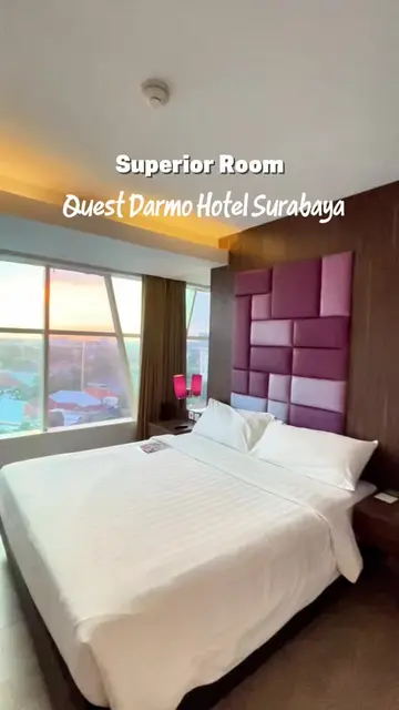 Hotel 300ribuan di Surabaya, cuma 8menit ke Tunjungan Plaza kamarnya seNyaman in