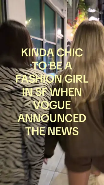 The sf fashion girls had a dayyyyy today💕 #vogueworld #vogue #sffashion #sanfra