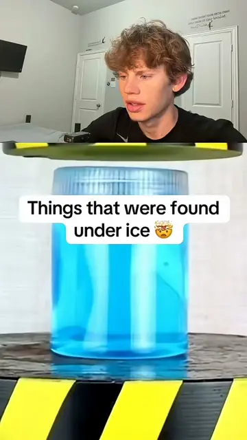 🧊 Things Found Under the Ice 🤯 Hidden beneath layers of ice are discoveries th