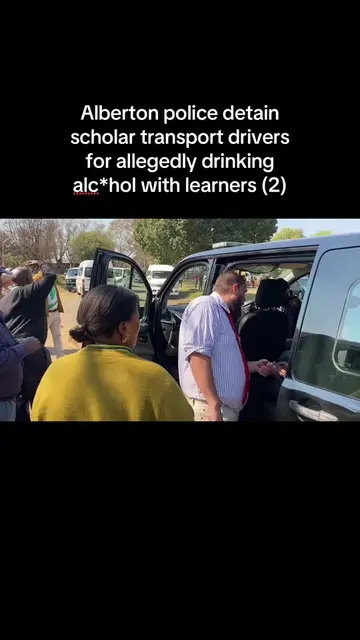 Parklands High principal Robert Brown confronts a scholar transport driver for a
