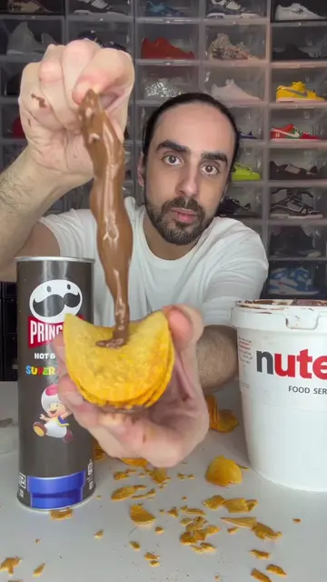 Chocolate Pringles Block (Part 2) #hacks #lifehacks #chocolate #asmr #satisfying