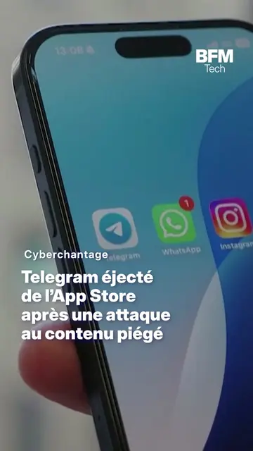 Telegram retiré de l’App Store : son PDG dénonce un chantage 📱 Le 3 août, la me