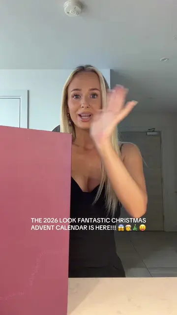 SNEAK PEEK OF THE LOOK FANTASTIC 2026 CHRISTMAS ADVENT CALENDAR 😱🥹🎄🎅 !!! It’