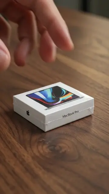 Tiny MacBook Pro Unboxing Is Insane 🤯💻A MacBook Pro… but only a few centimeter