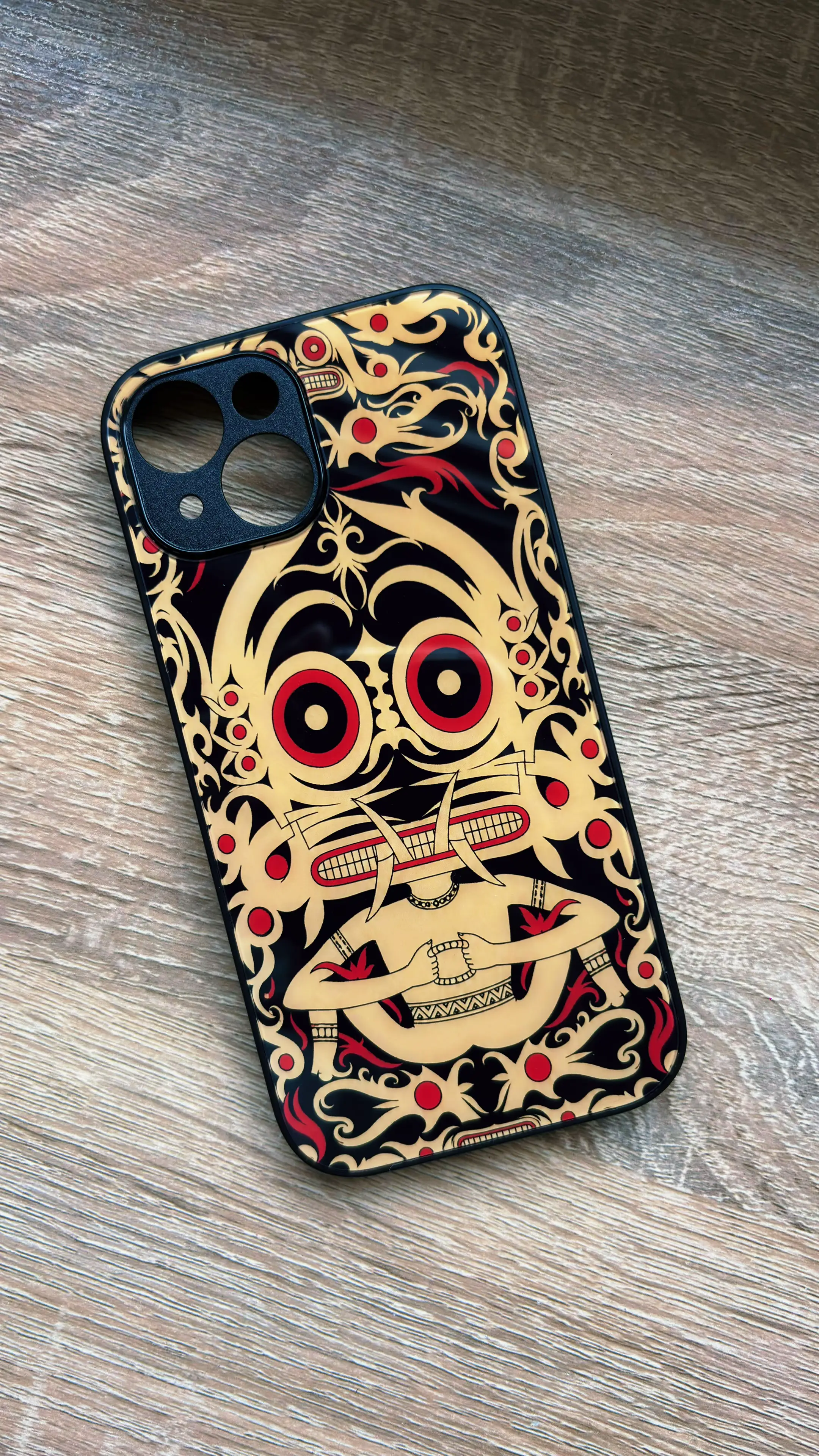 A few Dayak-style phone case orders I’ve completed so far 📱✨ Thank you so much 