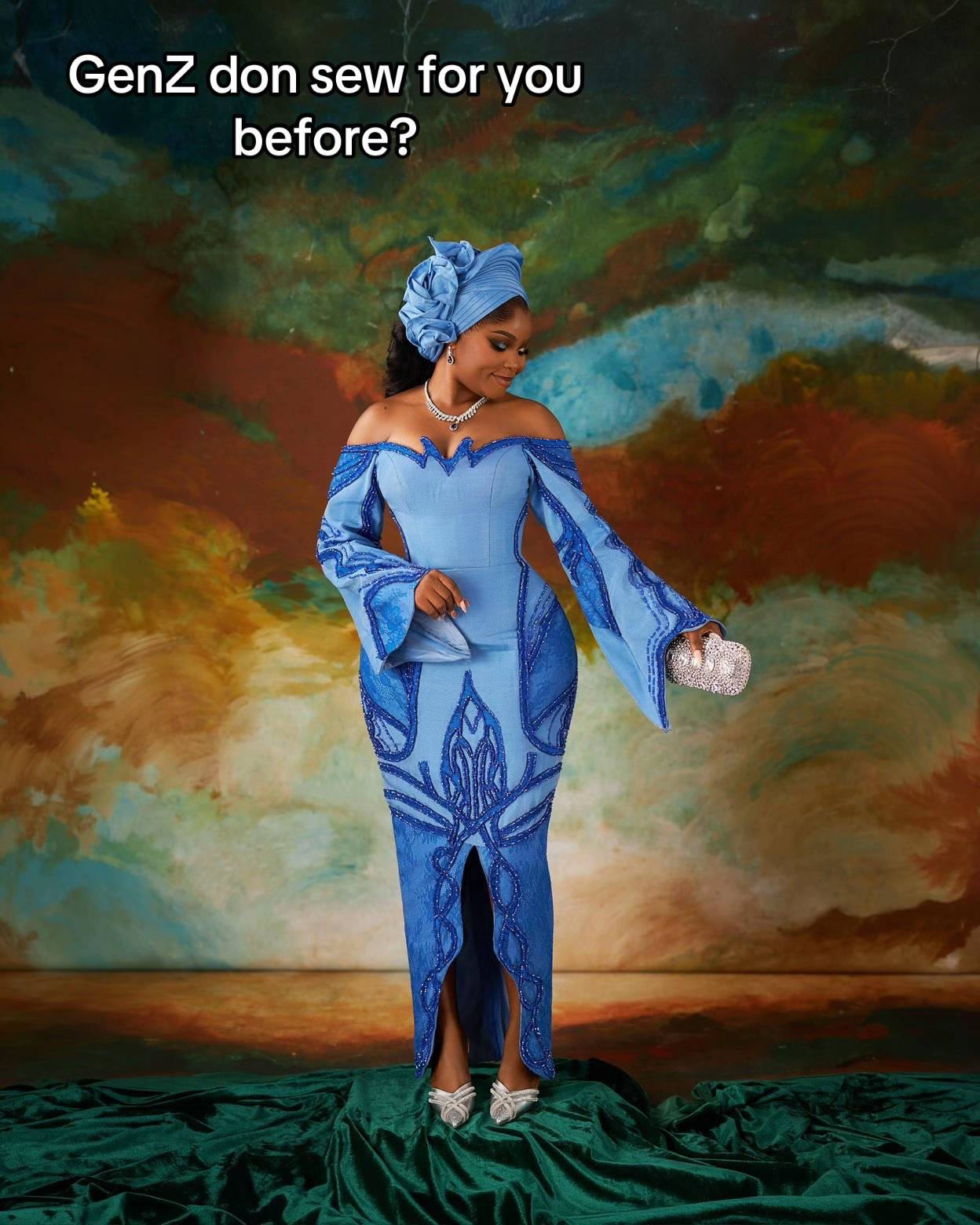 #olamigenztailor #fypviral #nigerianfashiondesigner #aishaalagbo #nigeriandesign