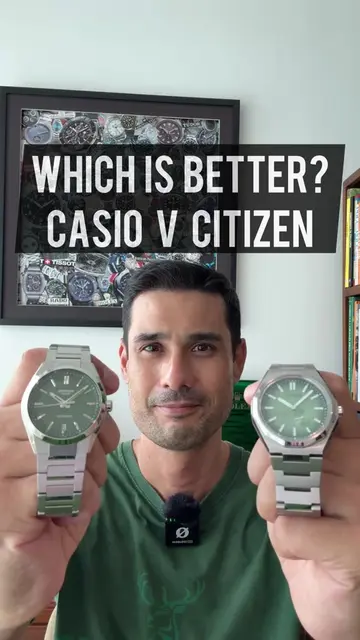 Which is Better? Casio Edifice v Citizen Zenshin! I’ve got 2 very similar watche