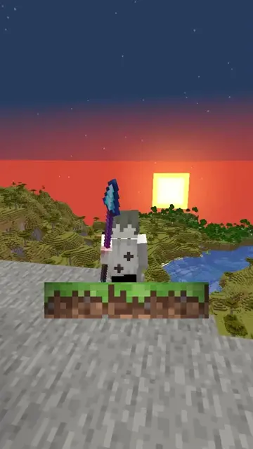 This Minecraft Glitch Actually Works EG7WK7RF #Minecraft #minecraftbedrock #mine