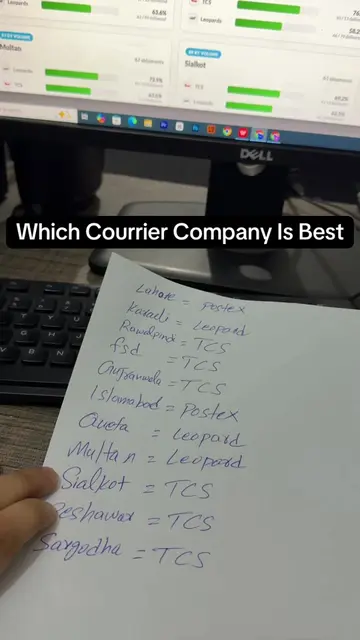 Which Courrier Company Is best  #courrier #postex #leopard #tcs #foryou 