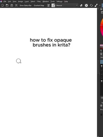 krita tutorial✨ #digitalart #creatorsearchinsights #krita #ibispaintx #drawingtu