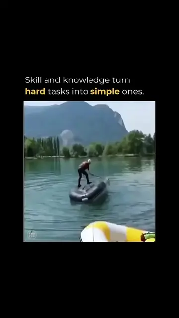 skill and knowledge turns hard task into simple ones #creatorsearchinsights #mot