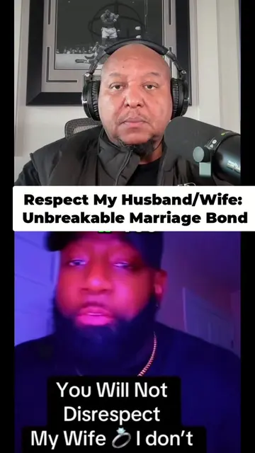 If you don't like my wife, you don't like me. Period. Respect the husband, respe