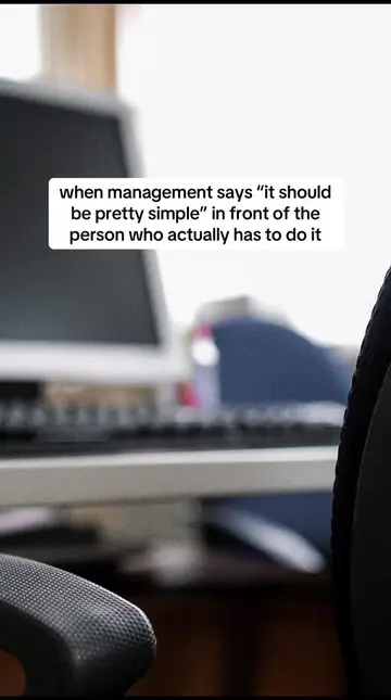 oh to have the confidence of someone who doesn’t have to do the work #corporatel