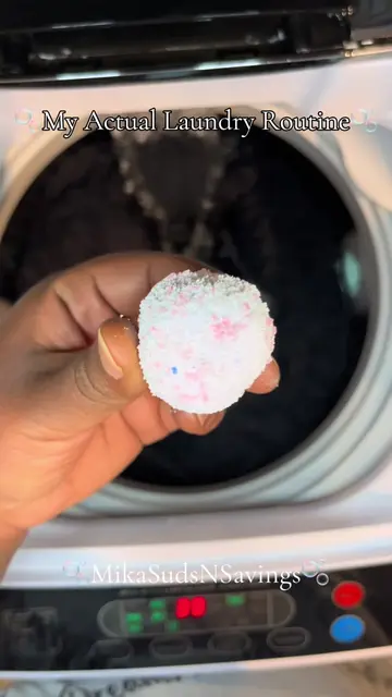 🫧My Actual Laundry Routine🫧 so really it only takes 1 of these, but I’m extra 