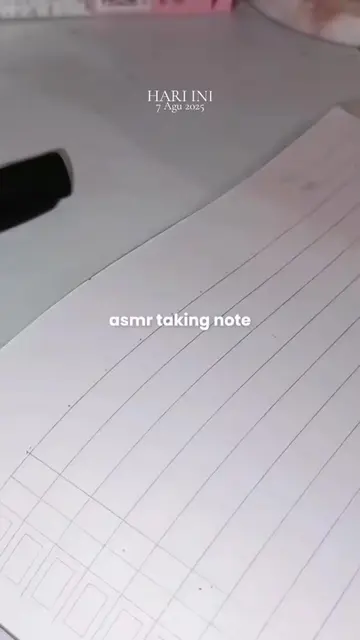 #asmr taking notes 🔊🔊#padahariini 