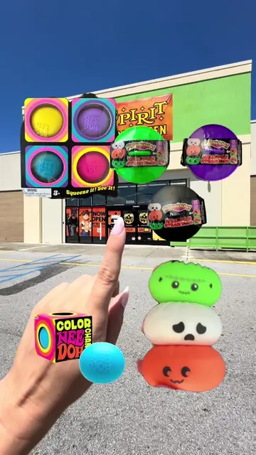 @Spirit Halloween squishy hunting!! Have you found the Halloween dumplings?? 🥟 