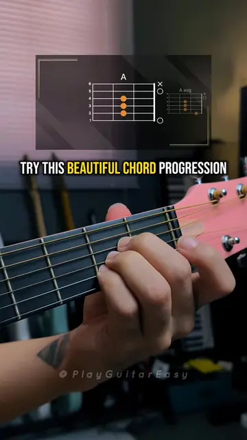 Simple beautiful chord for your practice 🎸 Save this✅ #guitarbeginner #easyguit