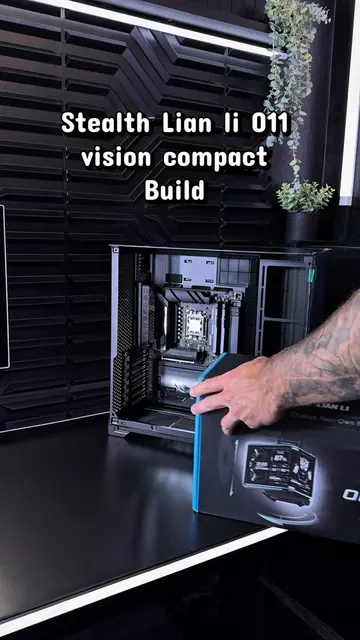 Another build finished in the Lian Li O11 Vision Compact featuring some of Lian 