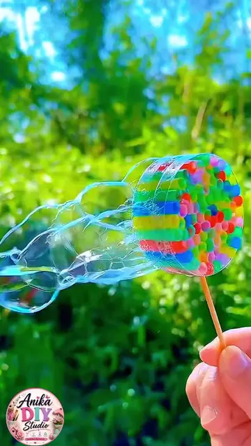 post:02| মাত্র ১০ সেকেন্ডে দারুণ Bubble Maker! 🫧 তুমিও বানিয়ে দেখো, তারপর কমেন্