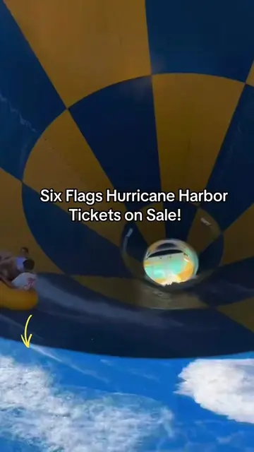Looking for the perfect summer day? ☀️🌊 Six Flags Hurricane Harbor has tickets 