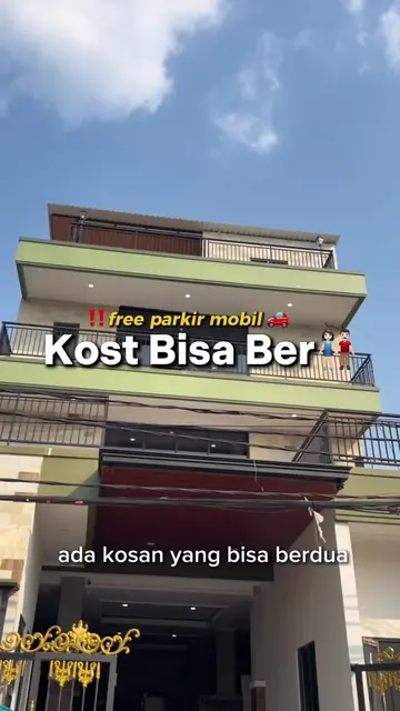 ‼️Kost campur dapur dalam, bisa texas & pasutri 👫  🚘Free parkir mobil & boleh 