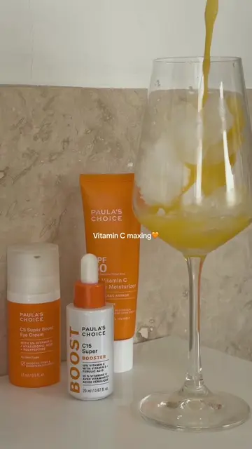 Brighter-looking skin? Must be the Vitamin C maxing with our NEW & IMPROVED C15 