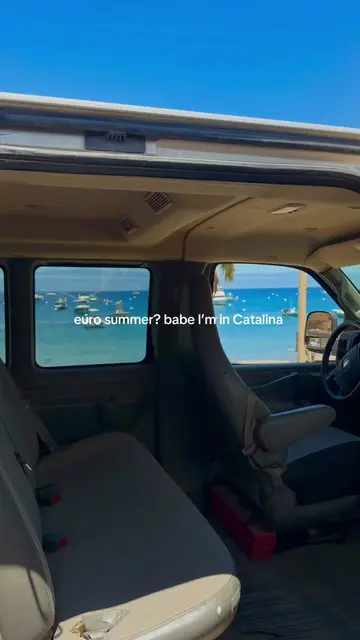 this place is magic #catalina #gatekeep #eurosummer #california 