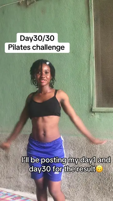 The result is out, the pain is worth it 🏋️‍♀️#pilates #pilateschallenge #30days