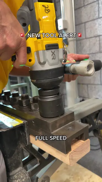 Rusted nuts are officially on notice. 🔩💪 #BuiltBlackAndYellow #DEWALTTough #DE