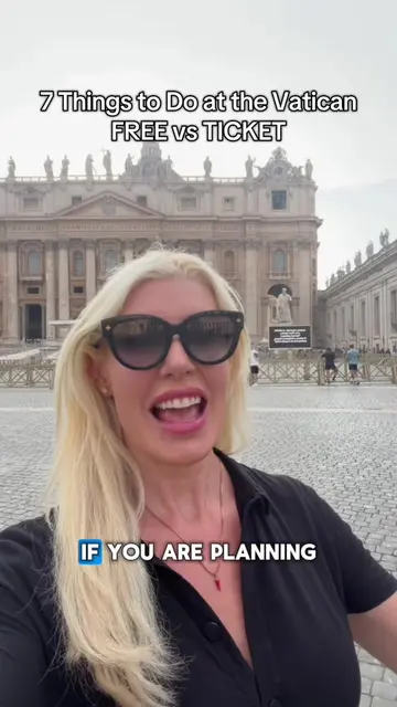 Before you book anything at the Vatican, watch this. I get asked about Vatican t