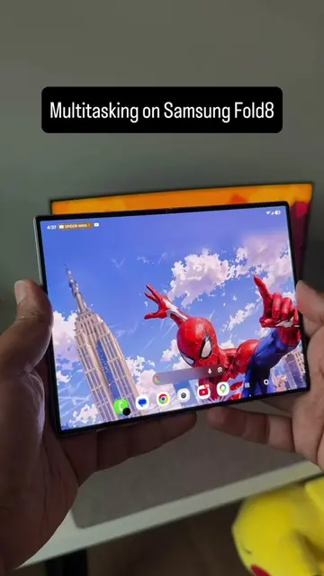 Samsung Galaxy Z Fold 8 Multitaksing 🔥 #zfold8 #galaxyzfold8 #samsung #phone #T