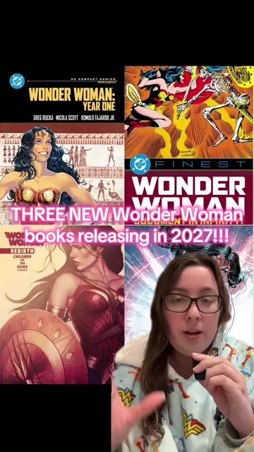 We are getting THREE Wonder Woman books in 2027 and ONE is FINALLY A GOOD COMPAC