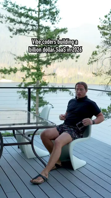 Vibe coders building a billion dollar SaaS in 2026  . . . #vibecoding #claudecod