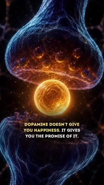 Look at that video. A tiny molecule jumping between synapses. Firing. Searching.