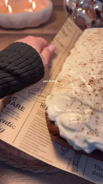 POV: it’s August but I’m already in my pumpkin spice era 🎃🍁  This super moist 