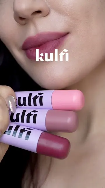 Introducing my new lip essential: @Kulfi Beauty’s Lassi Lips Matte Blur. A soft-